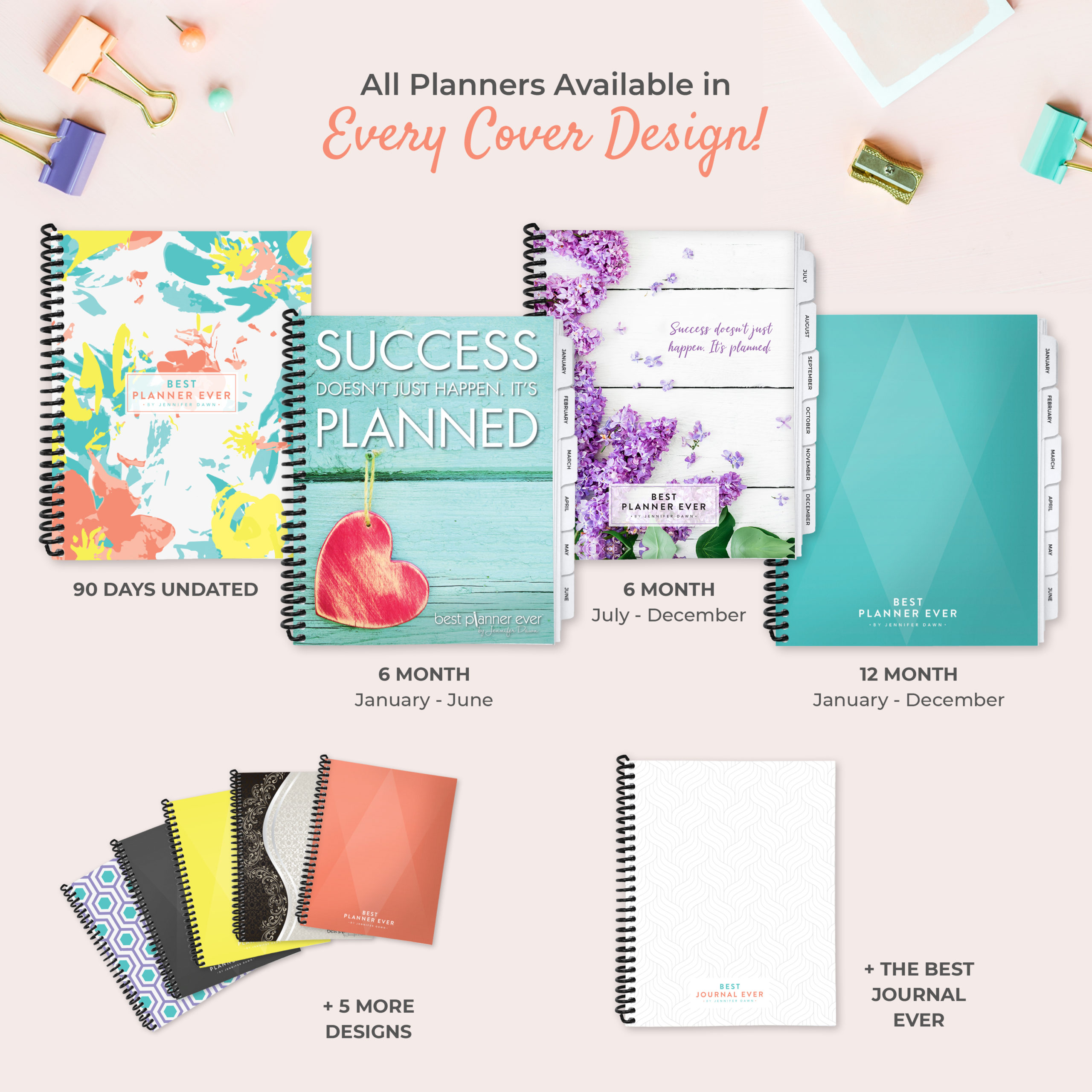 Best Planner Ever Daily Planner – 12 MONTH